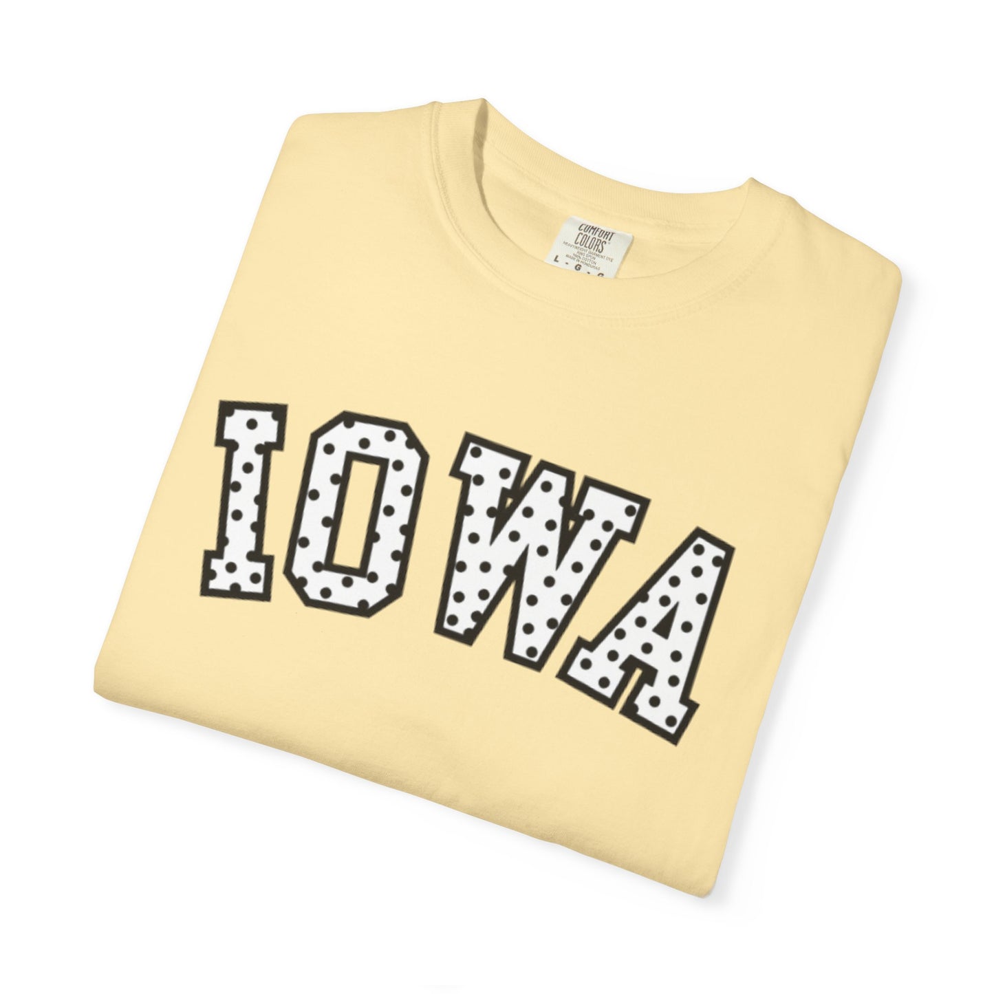 Iowa Hawkeye Polka Dot Tee