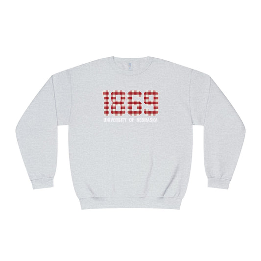 Nebraska 1869 Crewneck Sweatshirt