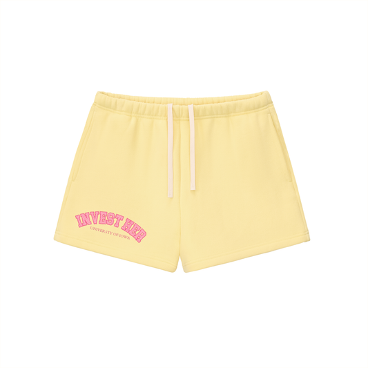 INVEST HER Drawstring Sweatshorts