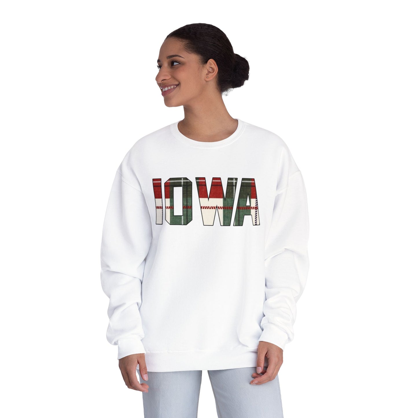 Iowa Festive Crewneck Sweatshirt