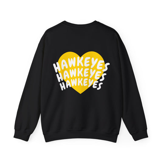 Iowa Hearts Crewneck Sweatshirt