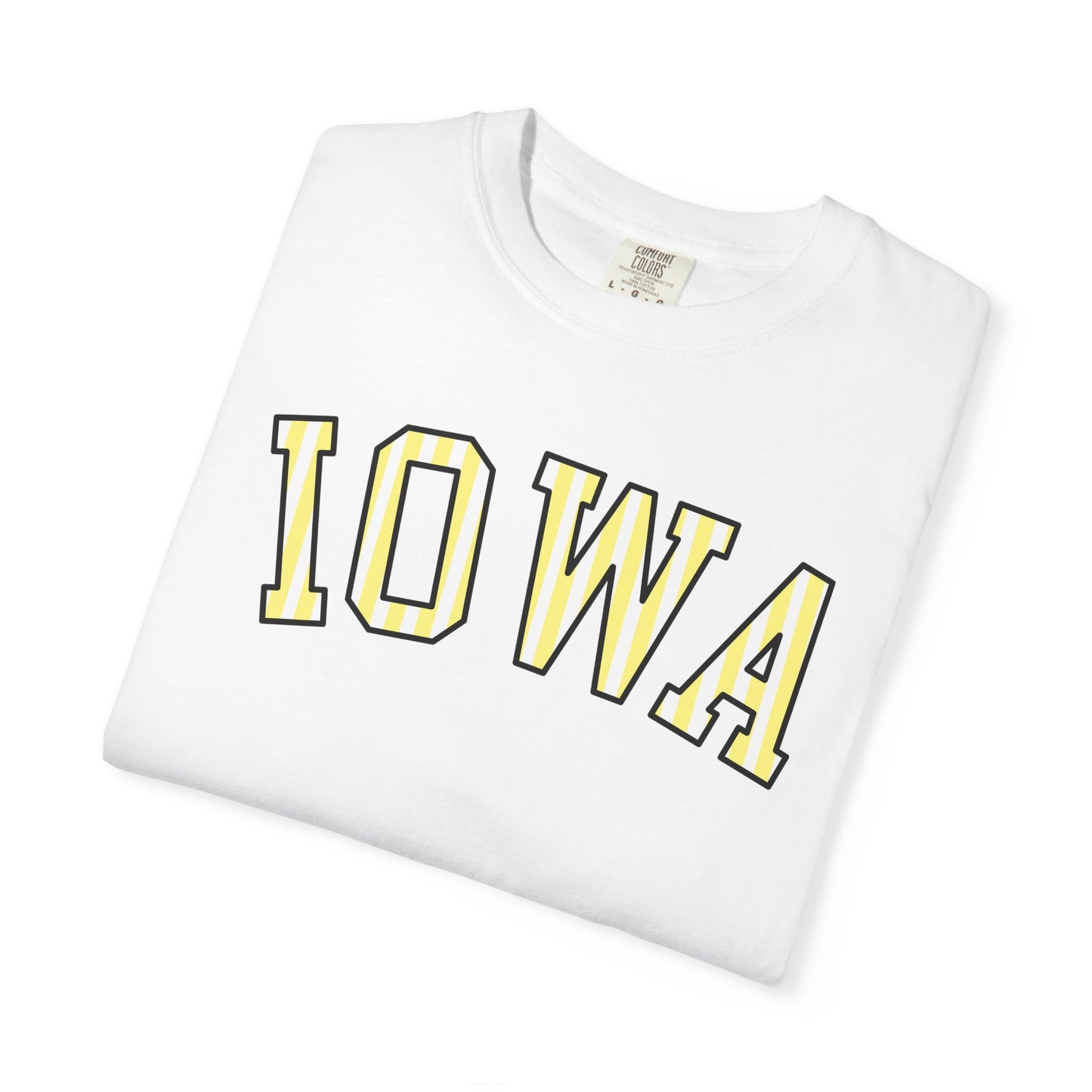 Iowa Striped Edit Tee