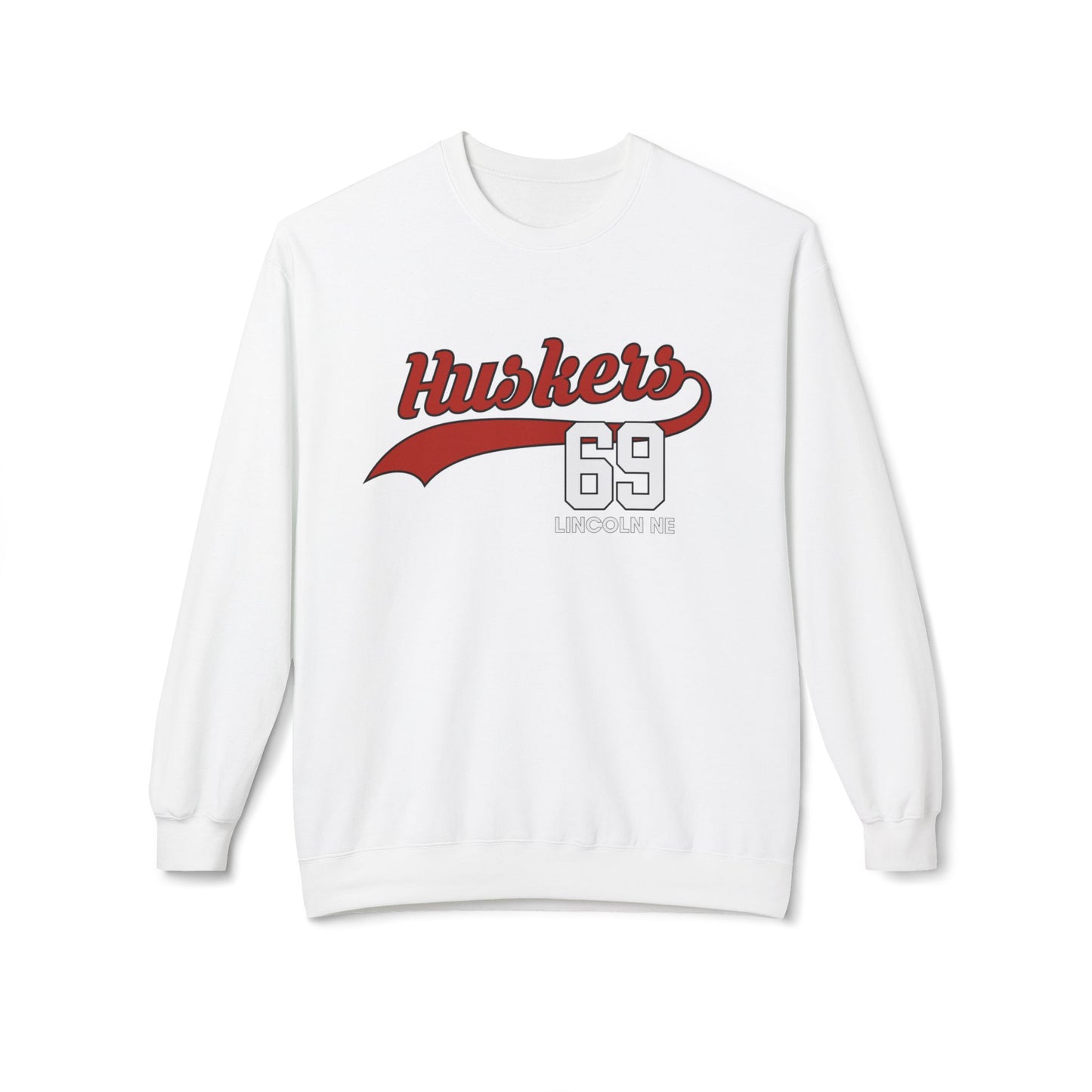 Nebraska Retro Crewneck Sweatshirt