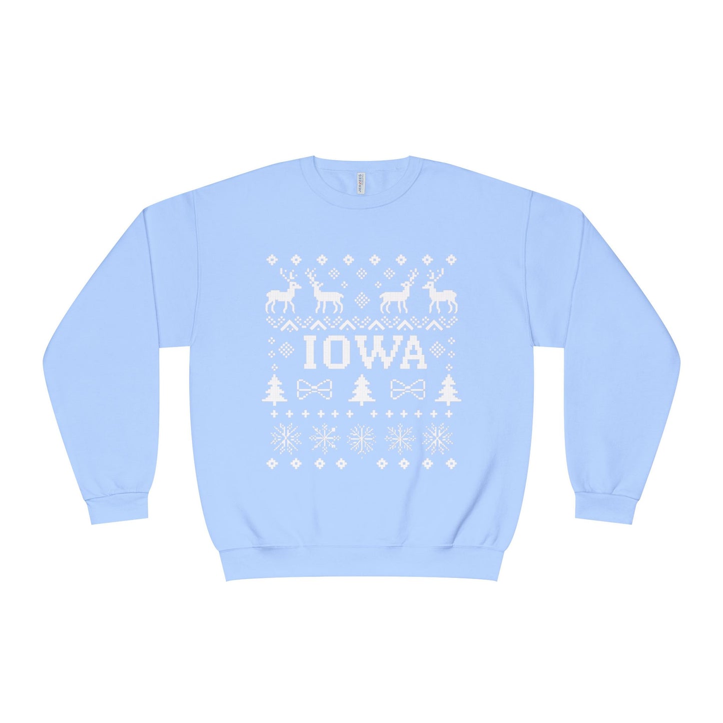 Iowa Ugly Sweater Crewneck Sweatshirt