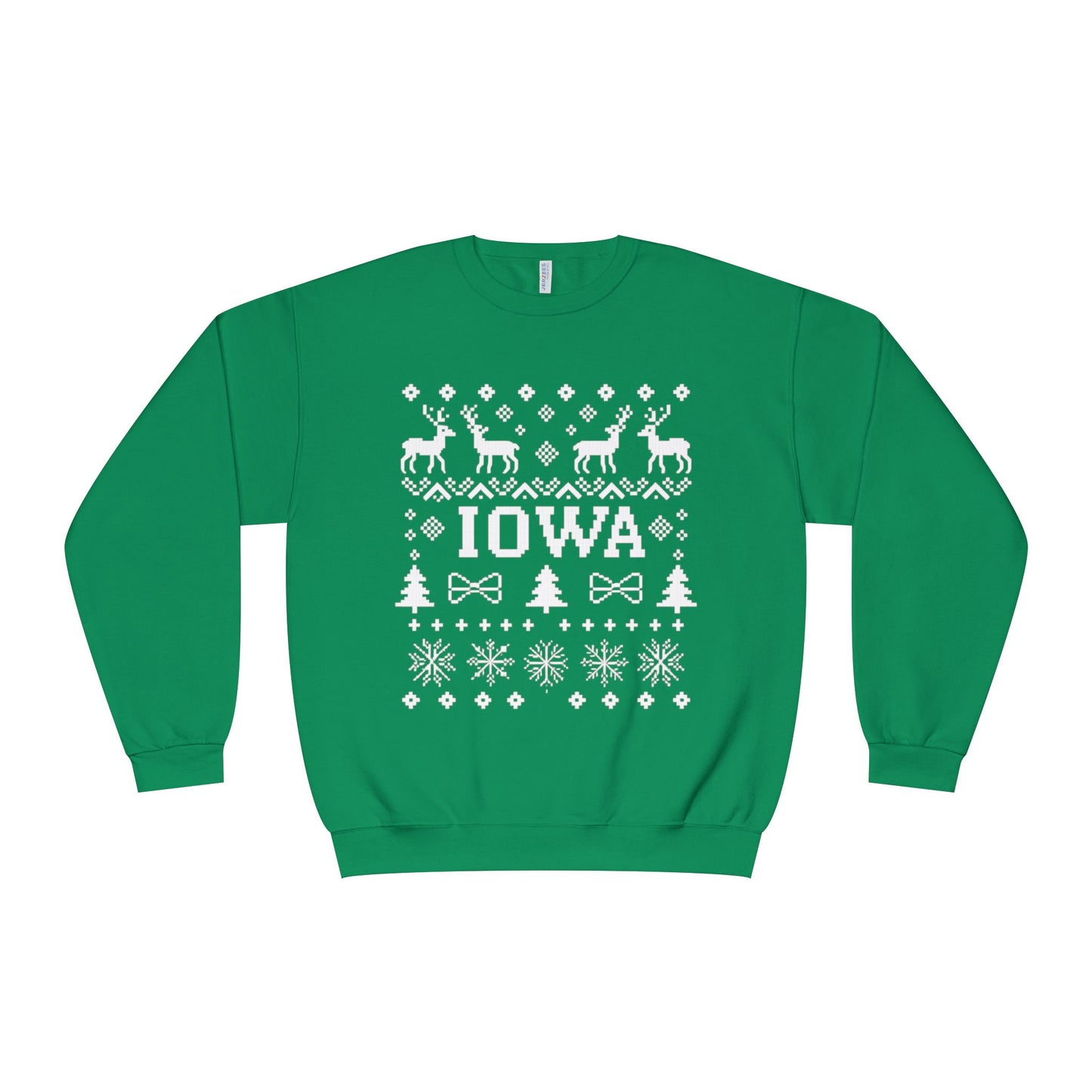 Iowa Ugly Sweater Crewneck Sweatshirt