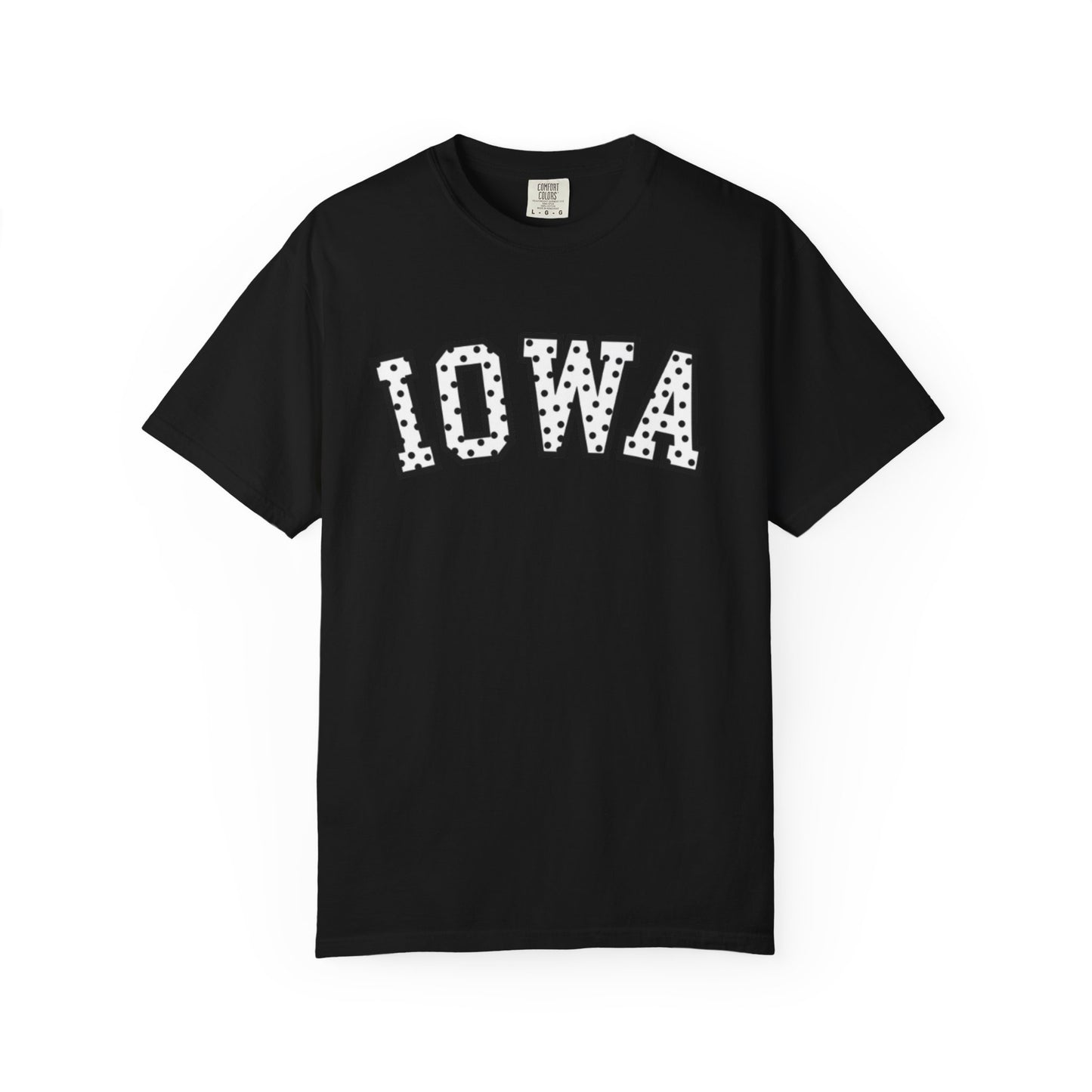 Iowa Hawkeye Polka Dot Tee