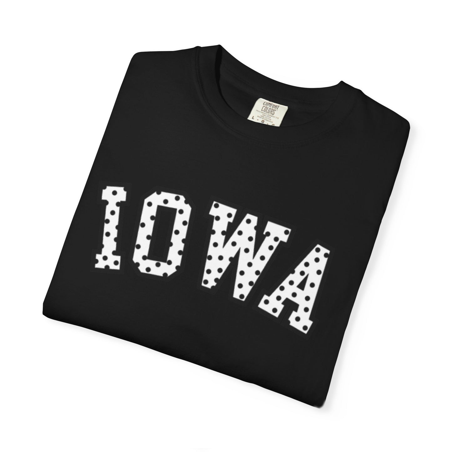 Iowa Hawkeye Polka Dot Tee