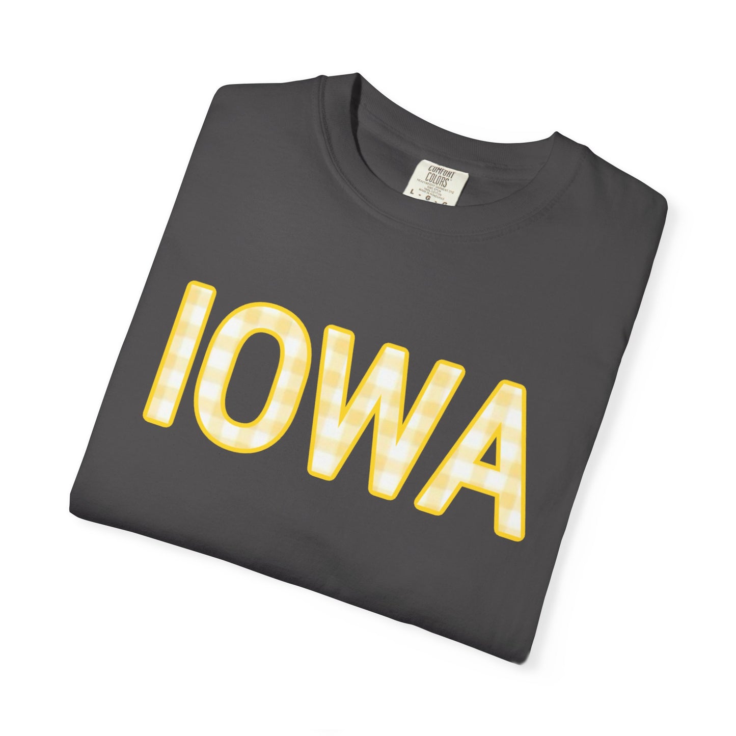 Iowa Gingham Tee