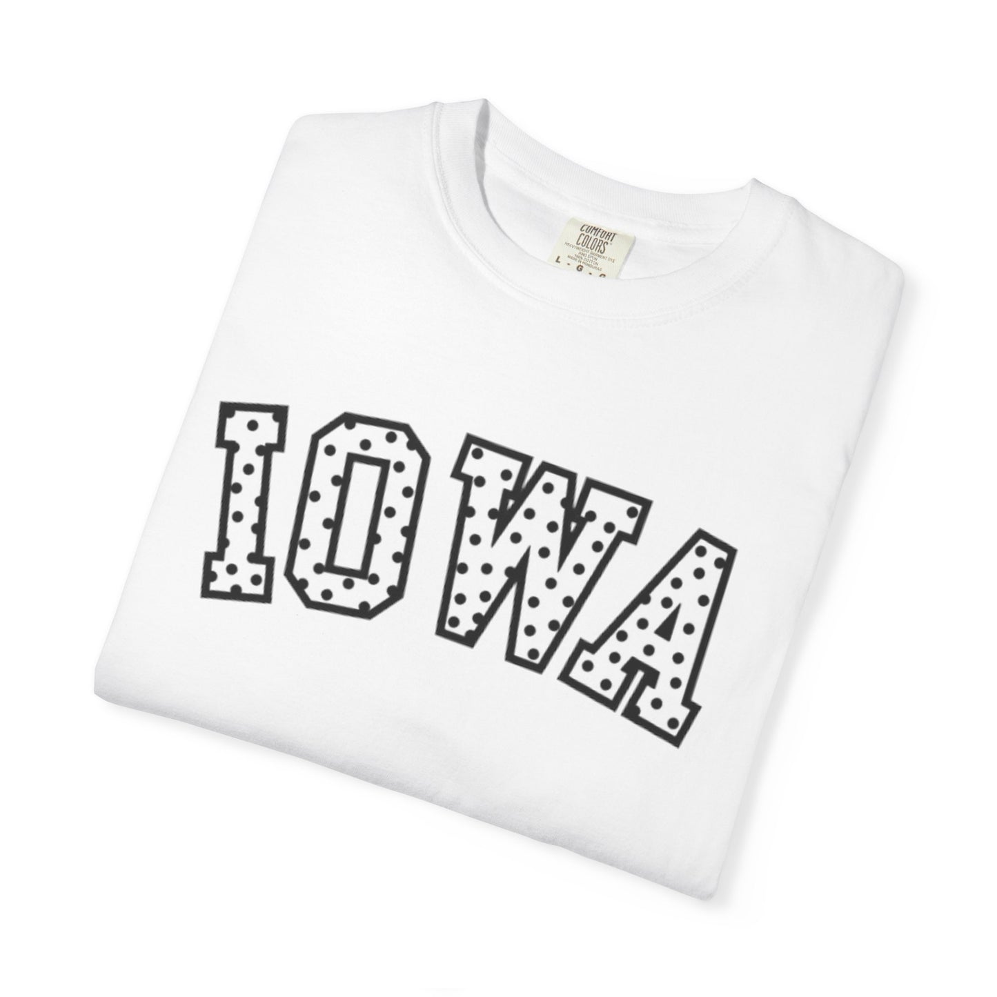 Iowa Hawkeye Polka Dot Tee