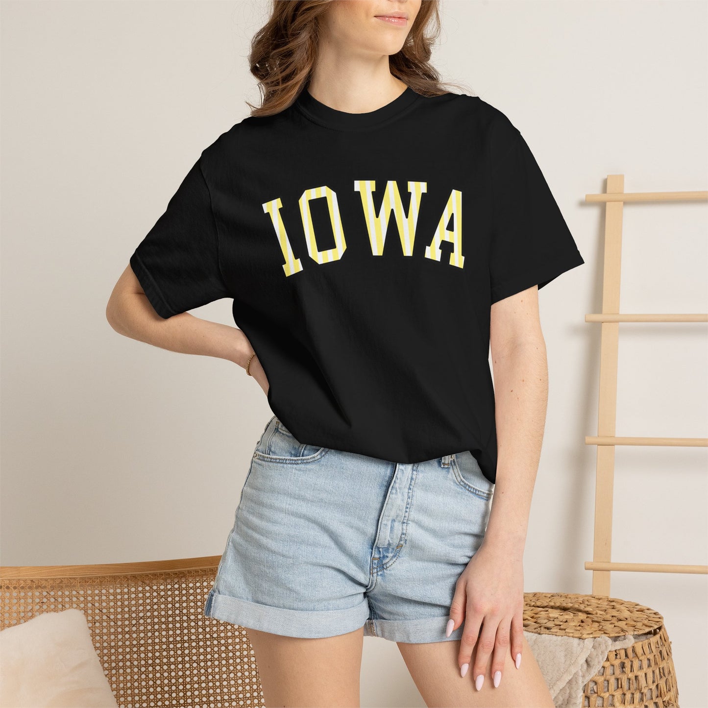 Iowa Striped Edit Tee