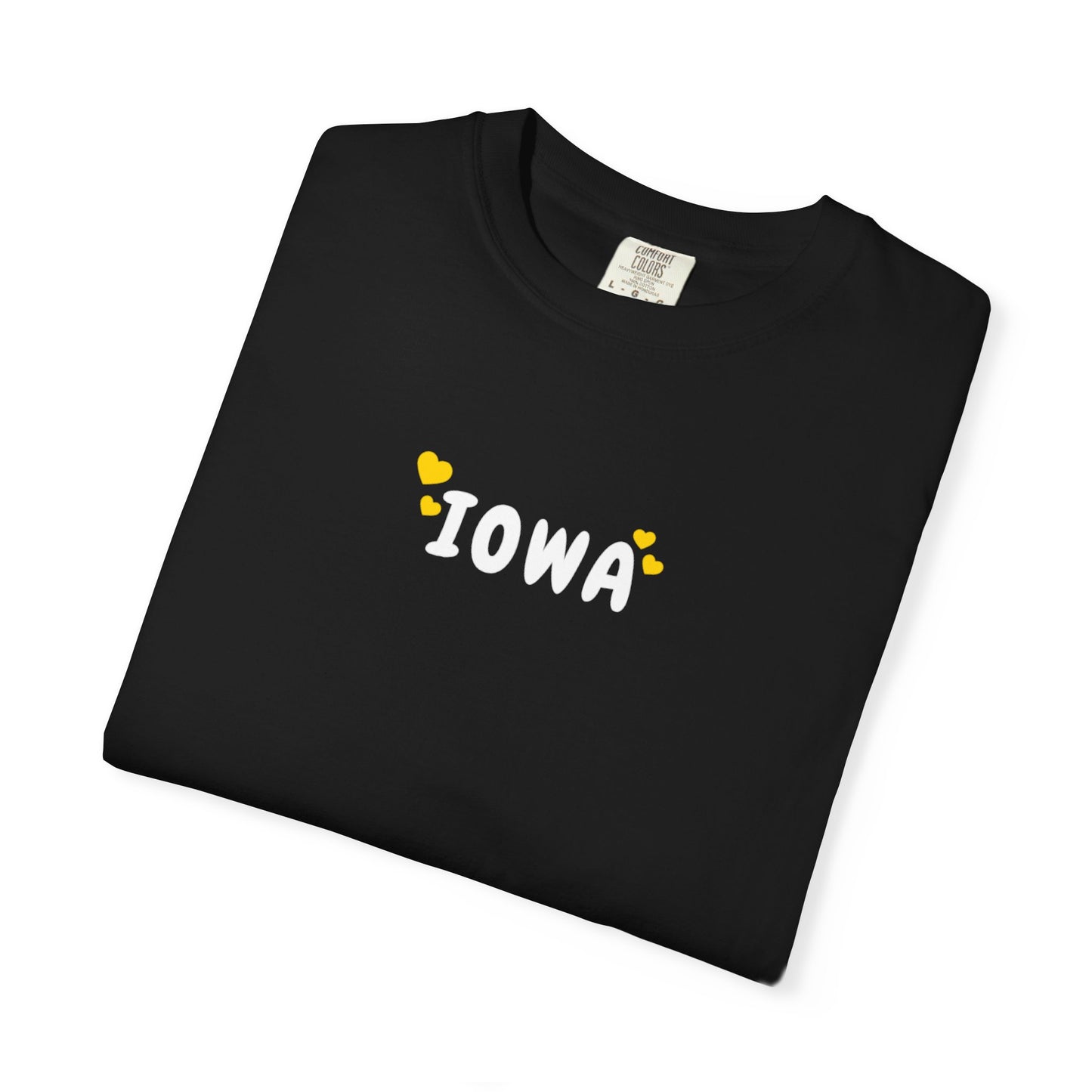 Iowa Hawkeyes Hearts Tee