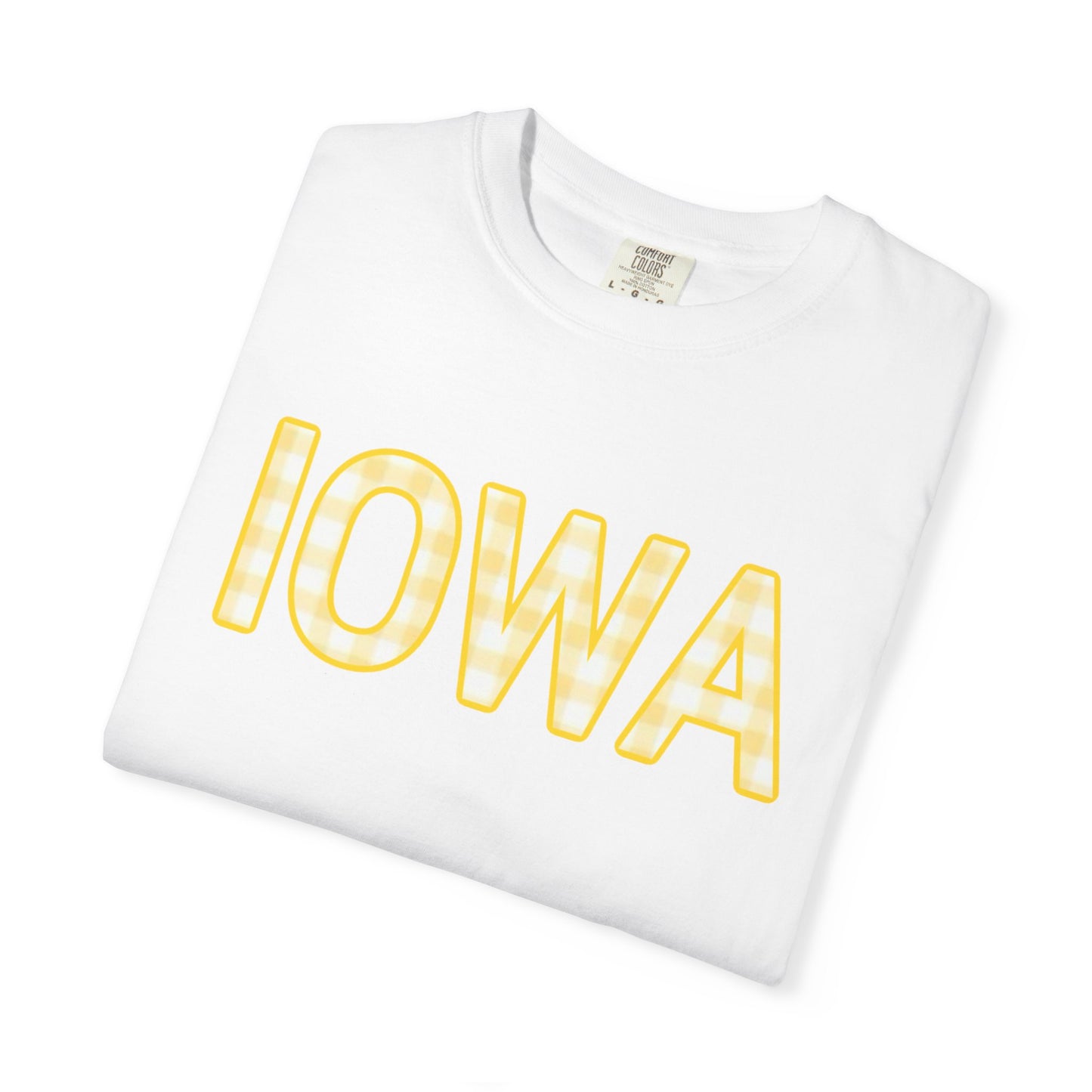 Iowa Gingham Tee