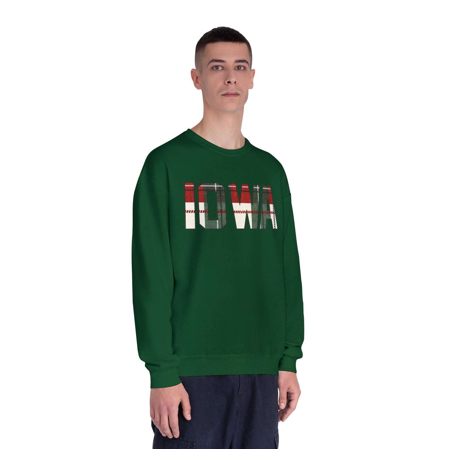 Iowa Festive Crewneck Sweatshirt