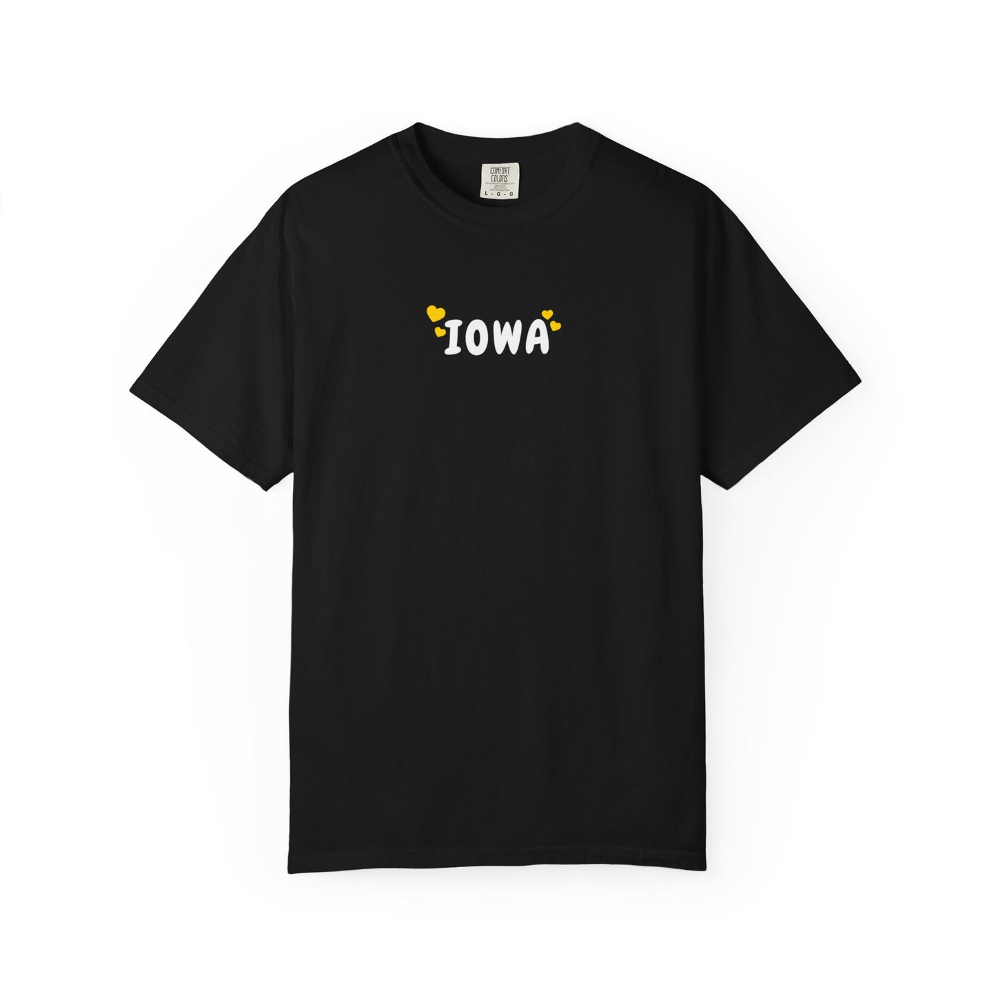 Iowa Hawkeyes Hearts Tee