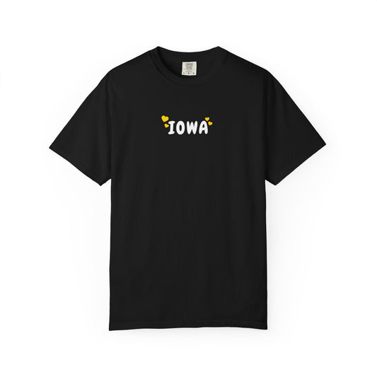 Iowa Hawkeyes Hearts Tee