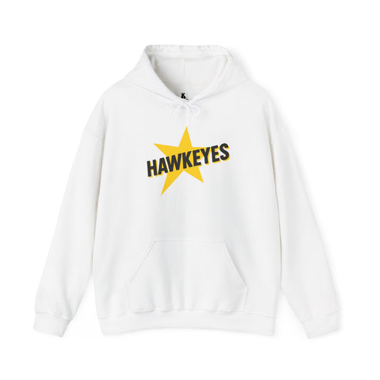 Iowa Hawkeyes Star Hooded Sweatshirt