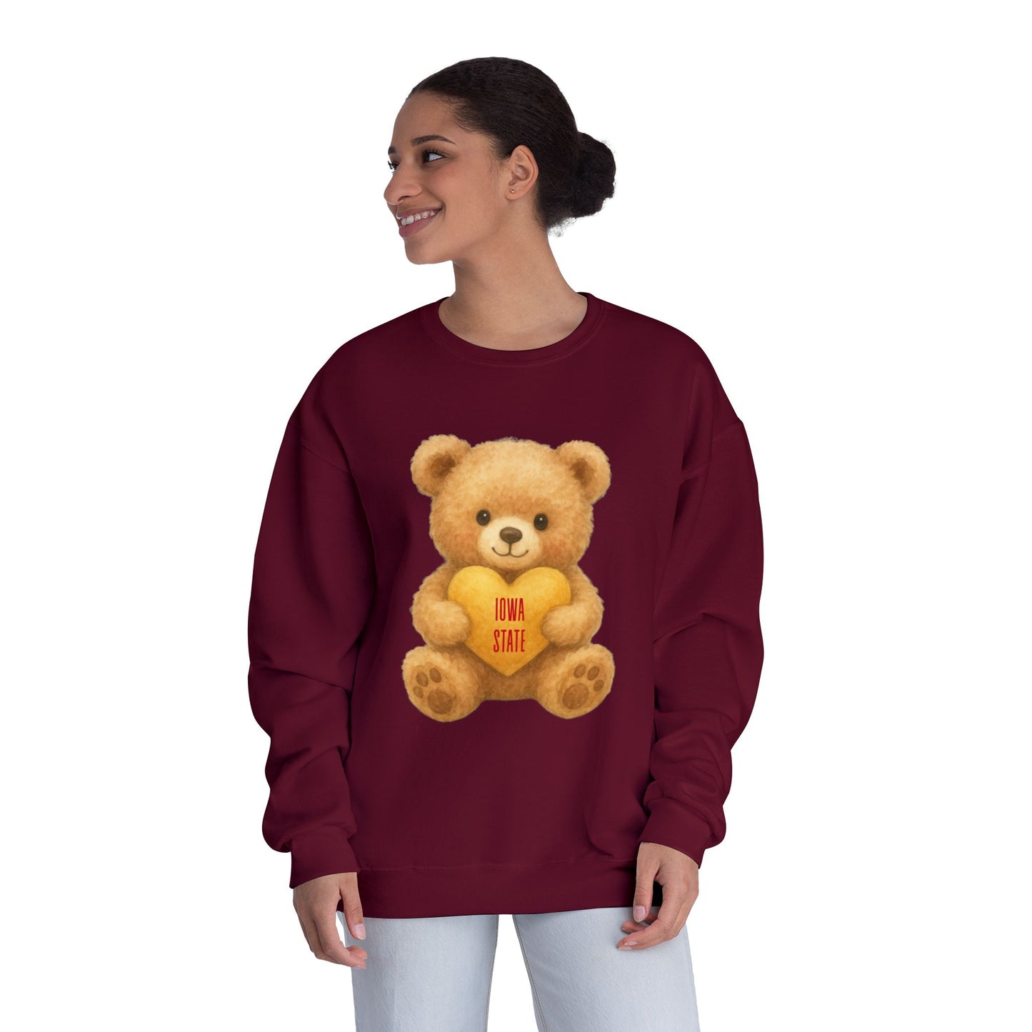 Iowa State Beary Cute Crewneck Sweatshirt