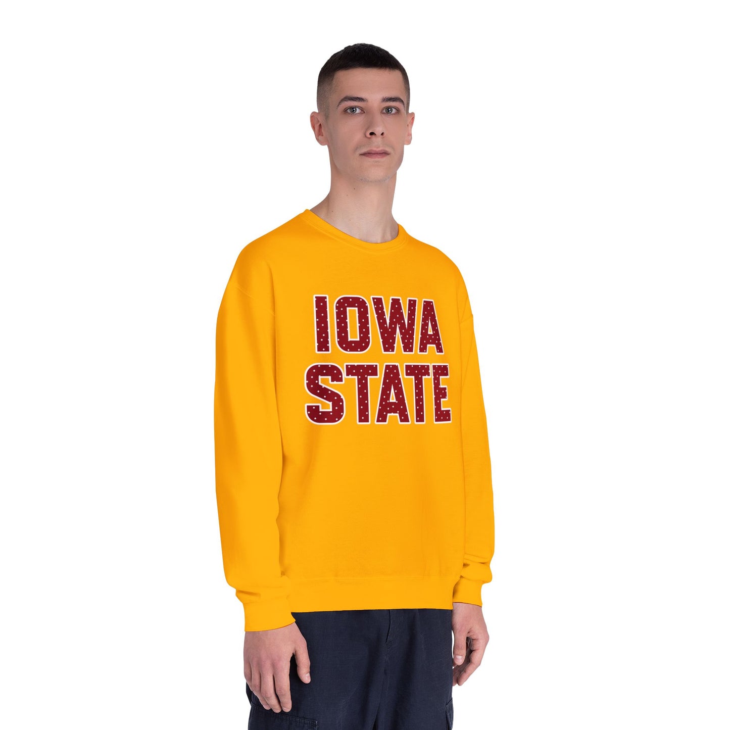 Iowa State Polka Dot Crewneck Sweatshirt