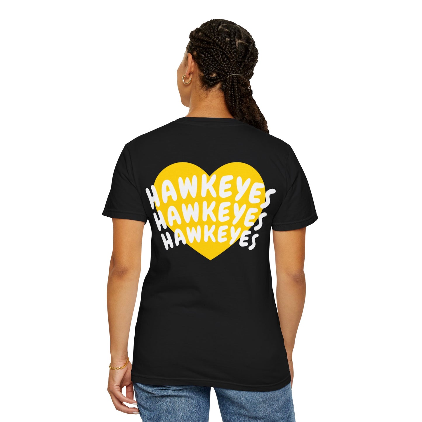 Iowa Hawkeyes Hearts Tee