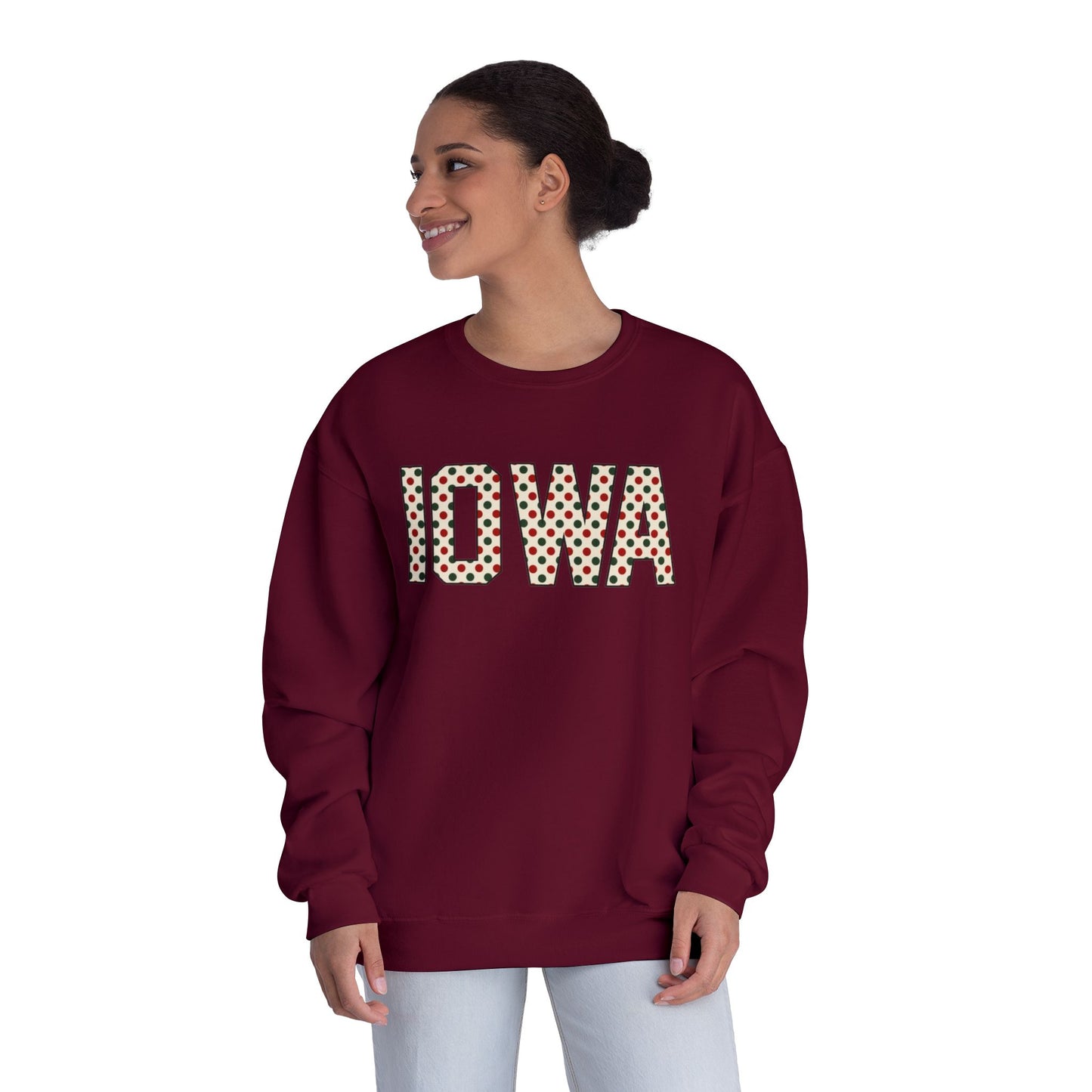 Iowa Wrapped Crewneck Sweatshirt