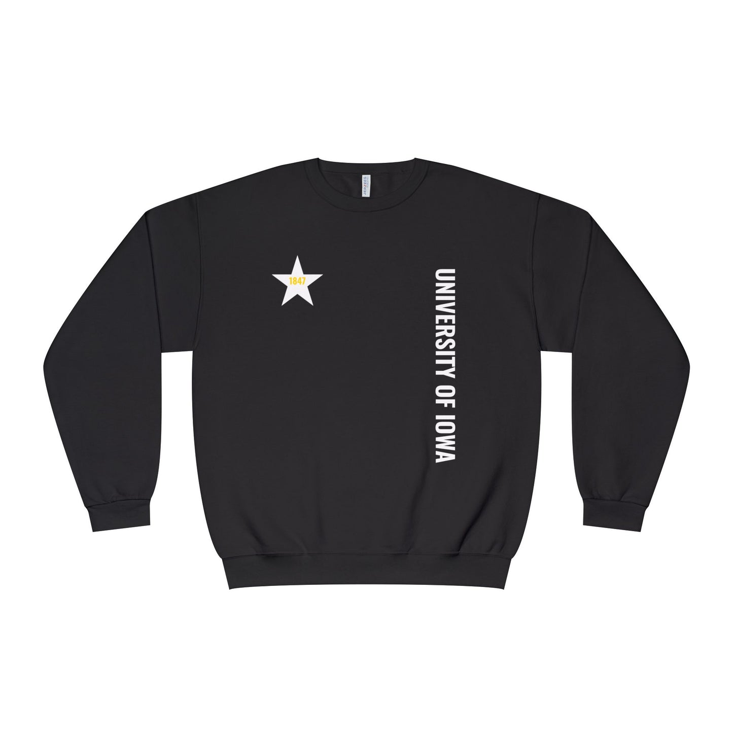 Iowa Simple Star Crewneck Sweatshirt