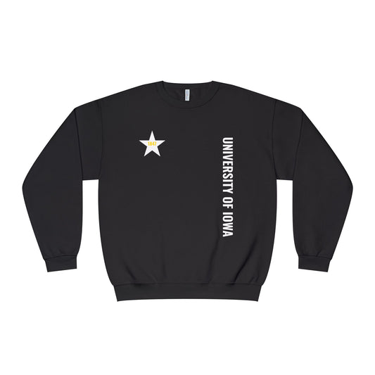 Iowa Simple Star Crewneck Sweatshirt