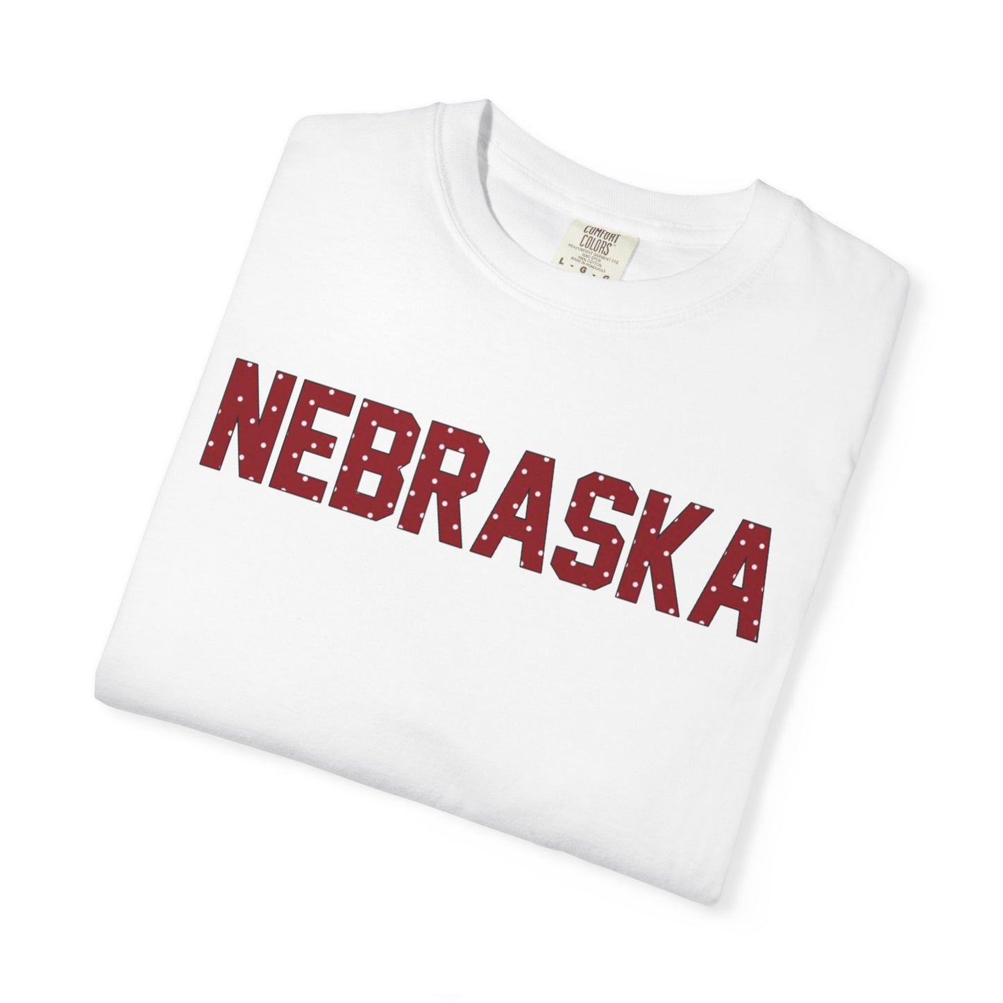 Nebraska Polka Dot Tee