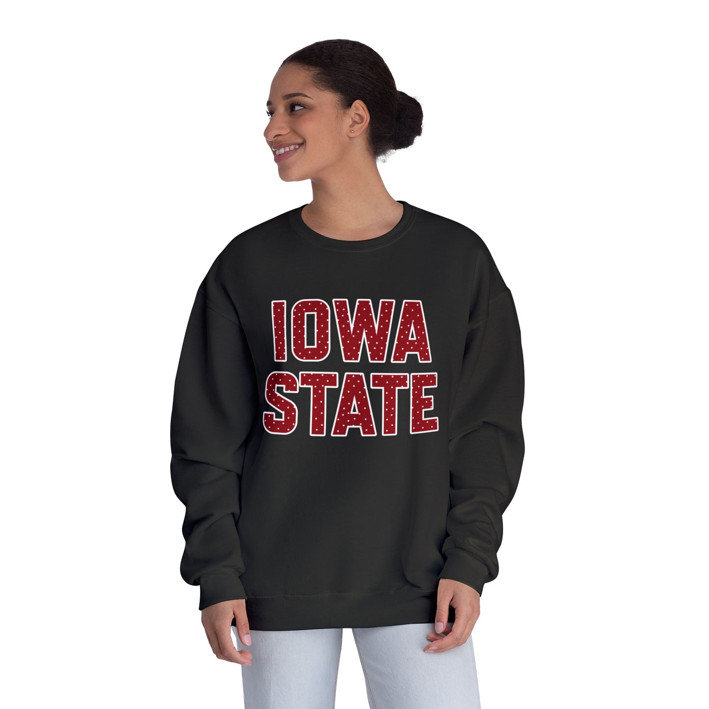 Iowa State Polka Dot Crewneck Sweatshirt