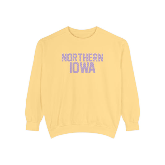 Northern Iowa Polka Dot Crewneck Sweatshirt
