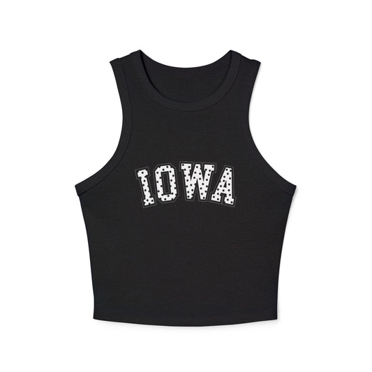 Iowa Dotted High Neck Tank