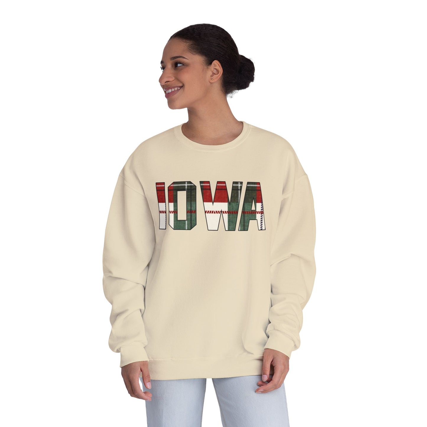 Iowa Festive Crewneck Sweatshirt