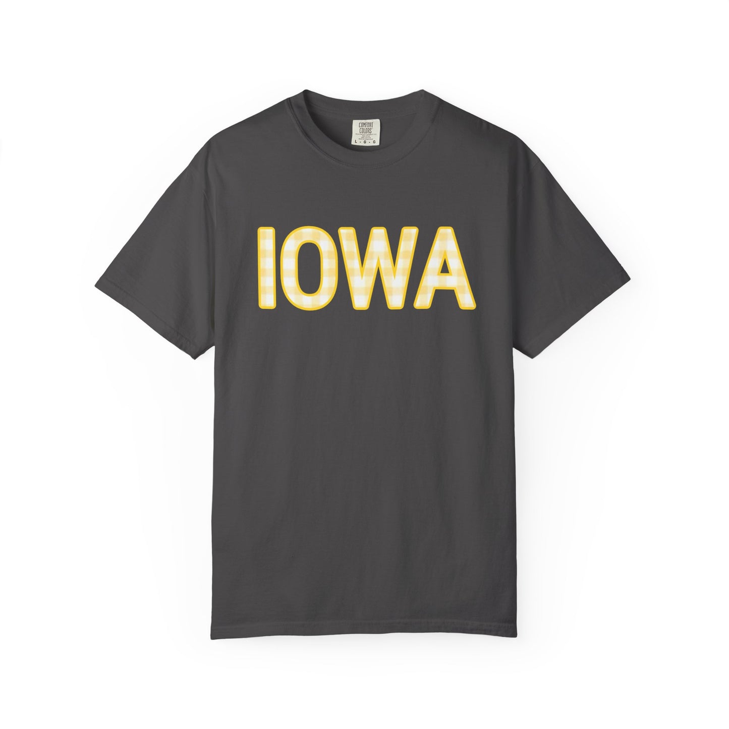 Iowa Gingham Tee