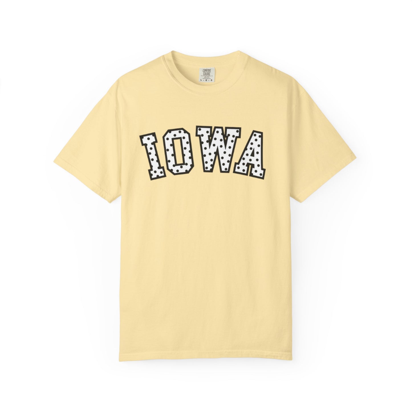 Iowa Hawkeye Polka Dot Tee