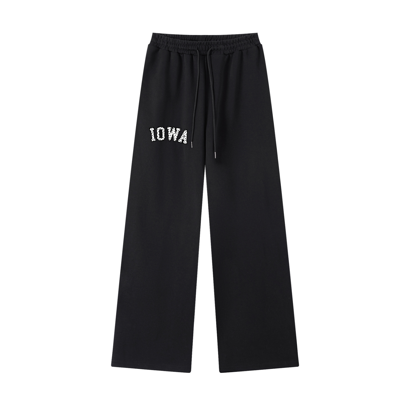 Iowa Polka Dot Wide Leg Sweatpants