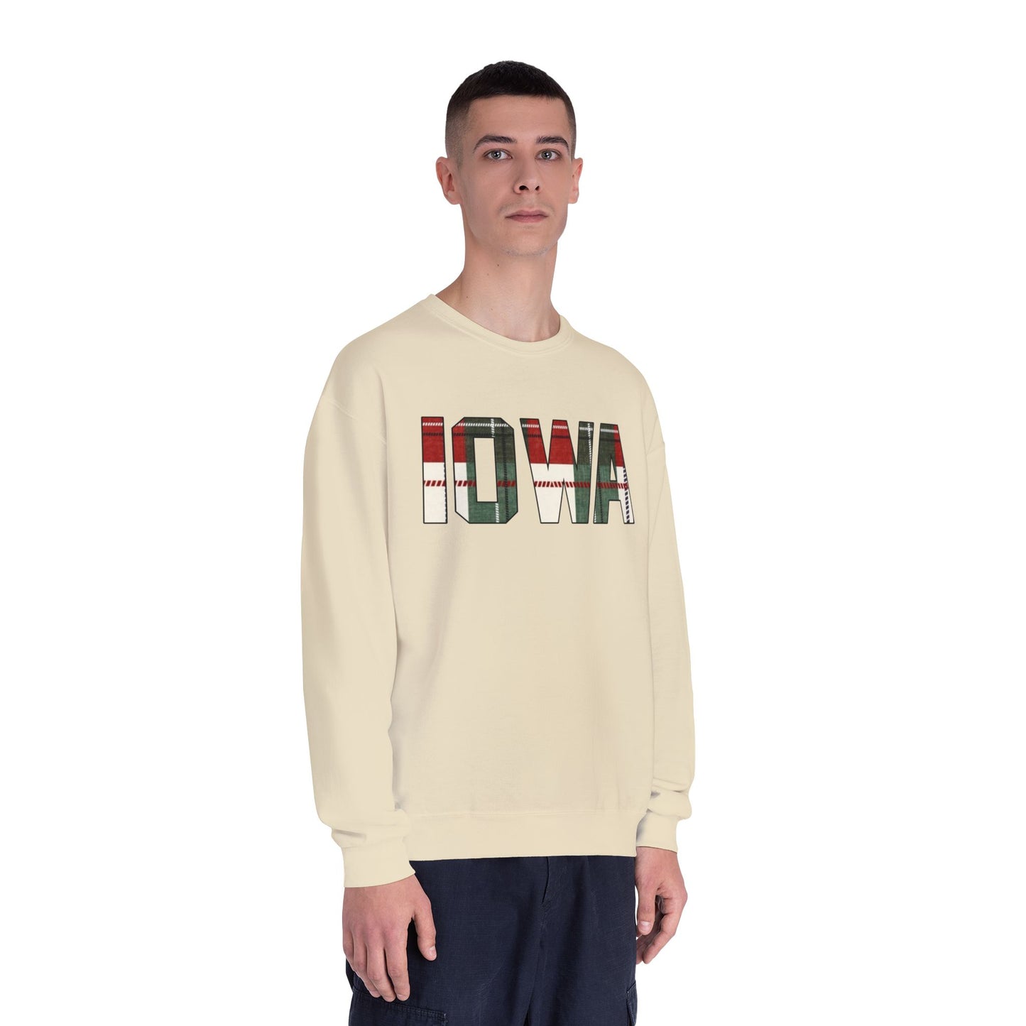 Iowa Festive Crewneck Sweatshirt