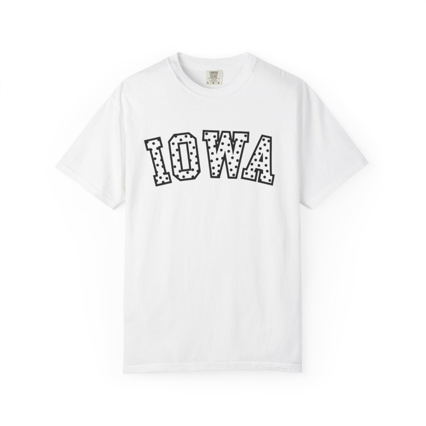Iowa Hawkeye Polka Dot Tee