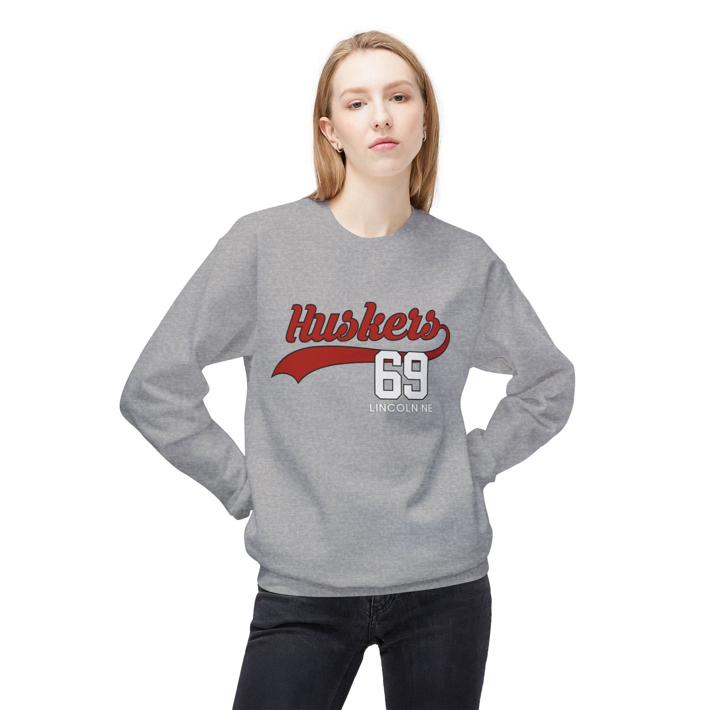 Nebraska Retro Crewneck Sweatshirt