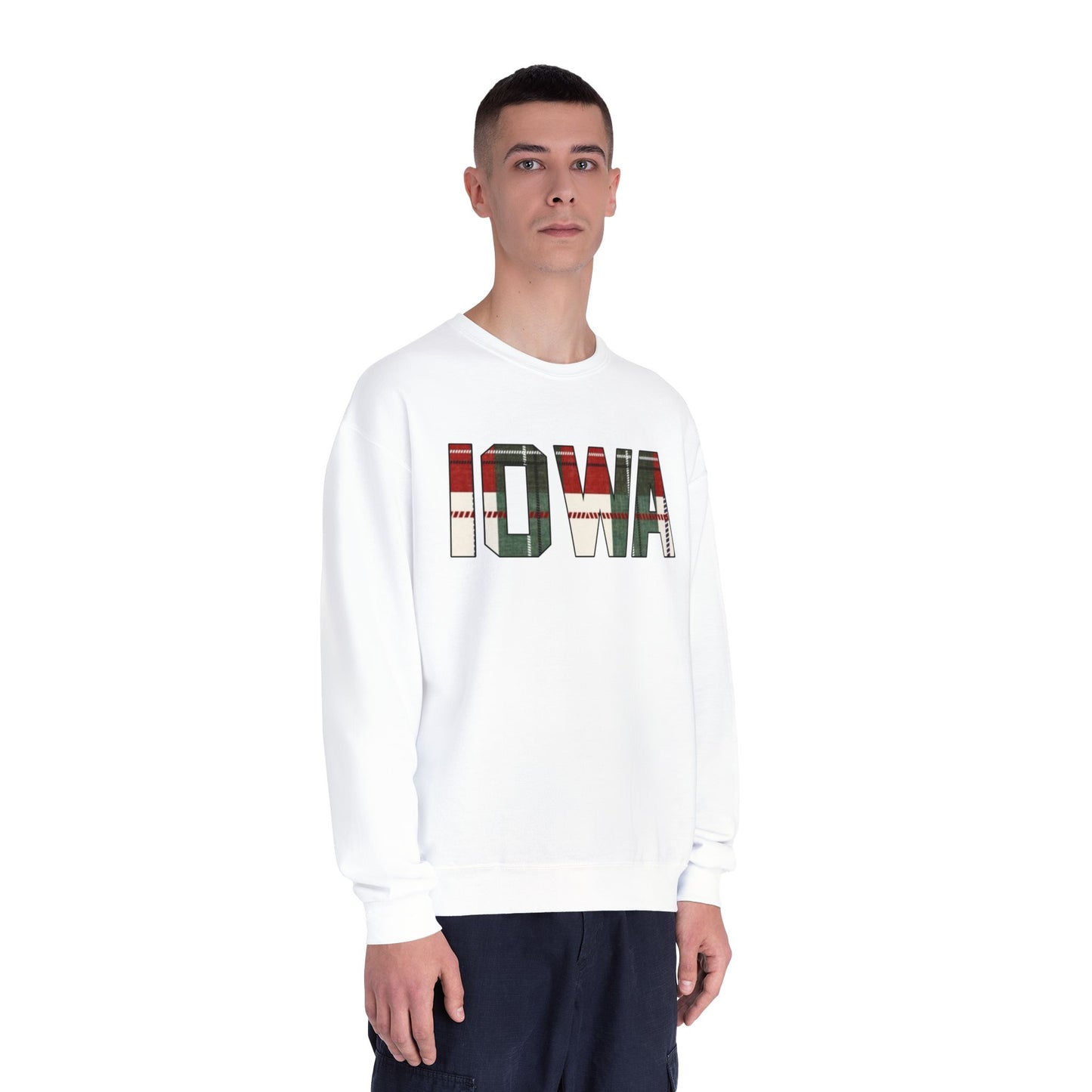 Iowa Festive Crewneck Sweatshirt
