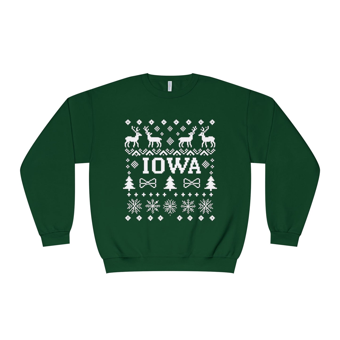 Iowa Ugly Sweater Crewneck Sweatshirt