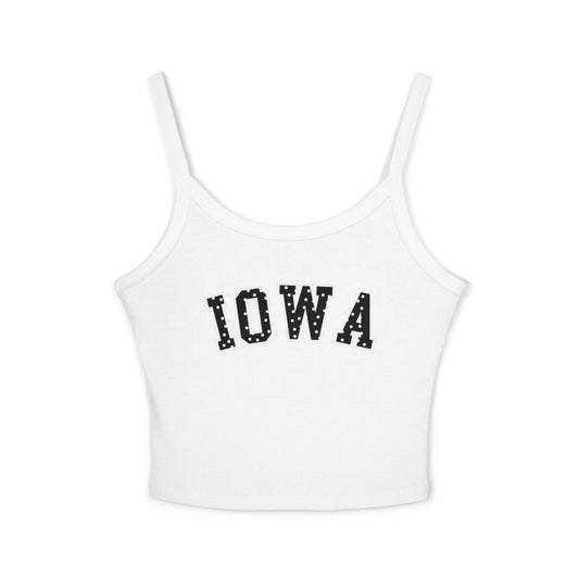 Iowa Hawkeye Polka Dot Tank