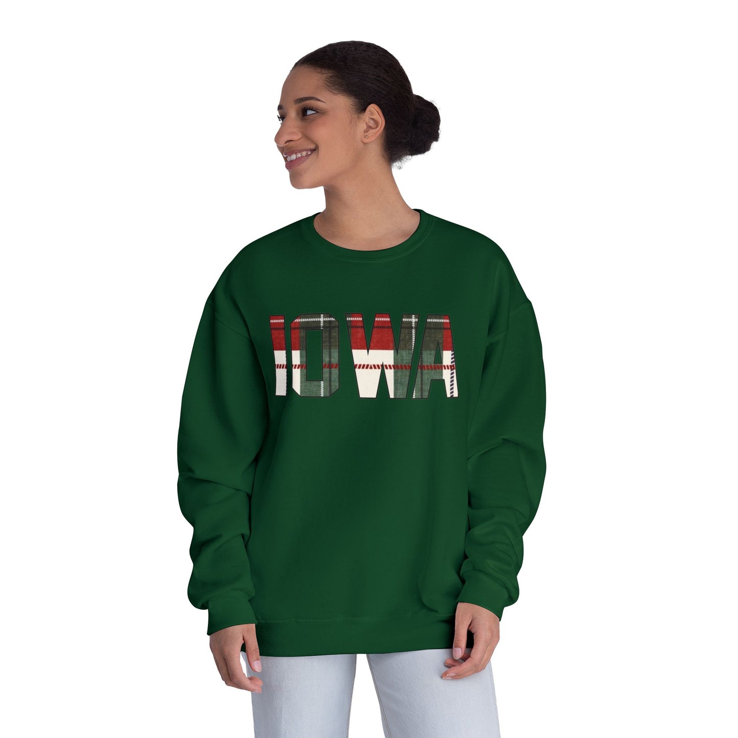 Iowa Festive Crewneck Sweatshirt