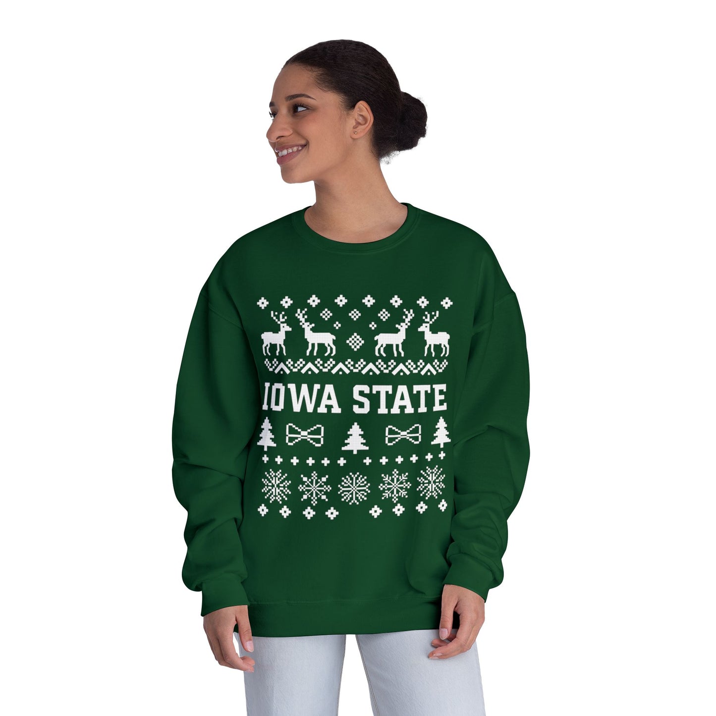 Iowa State Ugly Sweater Crewneck Sweatshirt