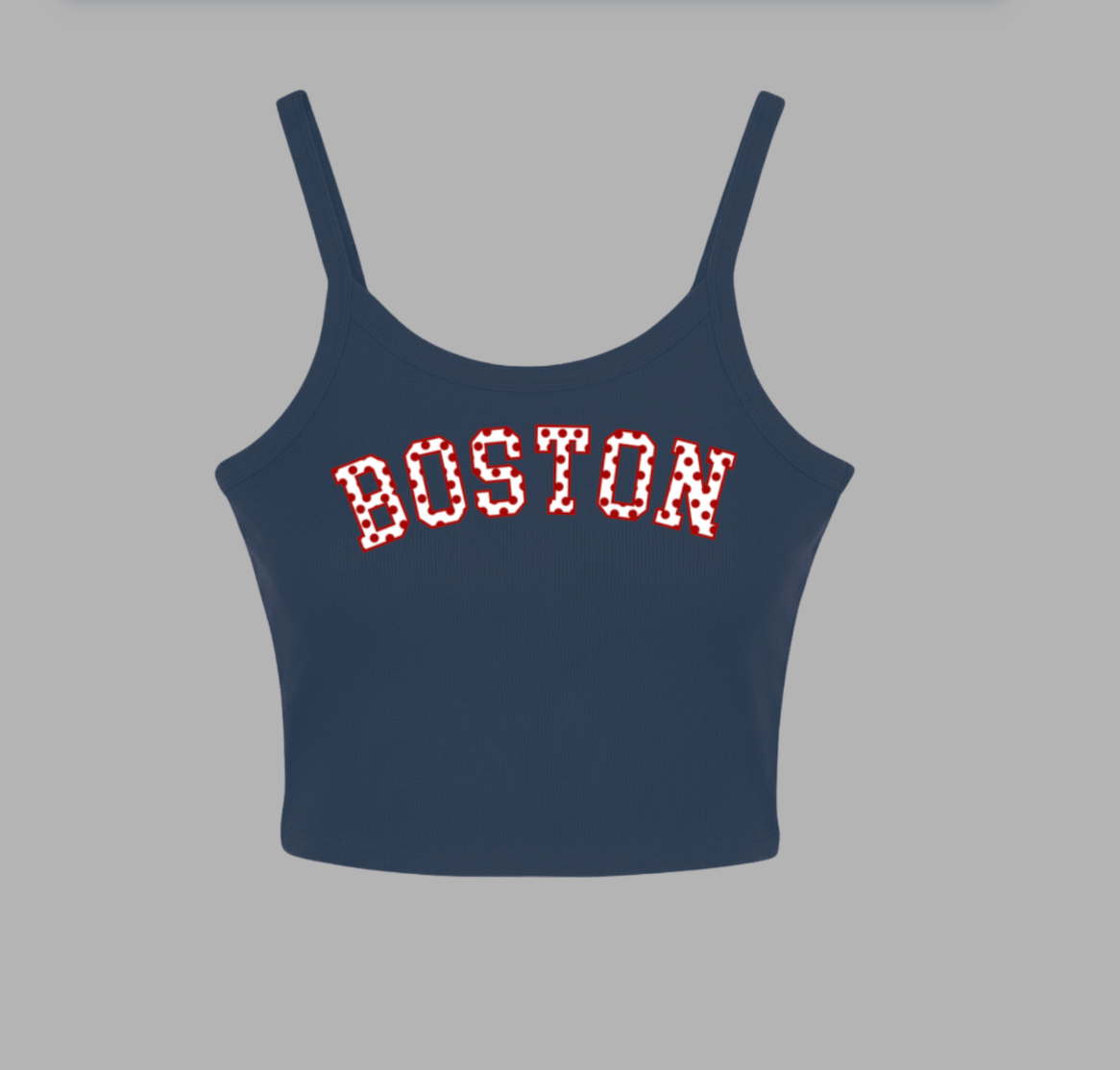 Navy Boston Custom Tank