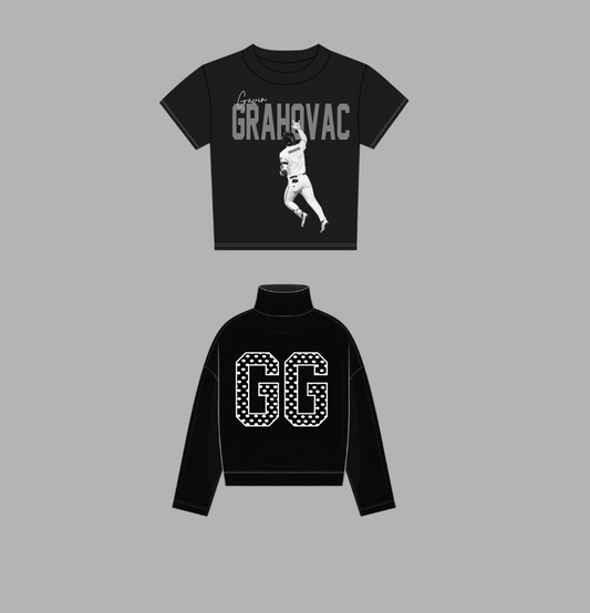 Mockneck and Baby Tee - GG