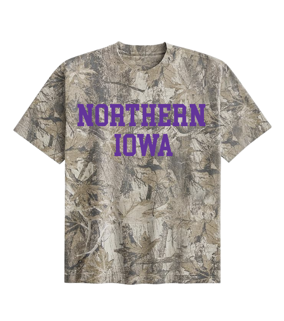 Northern Iowa Camo Tee