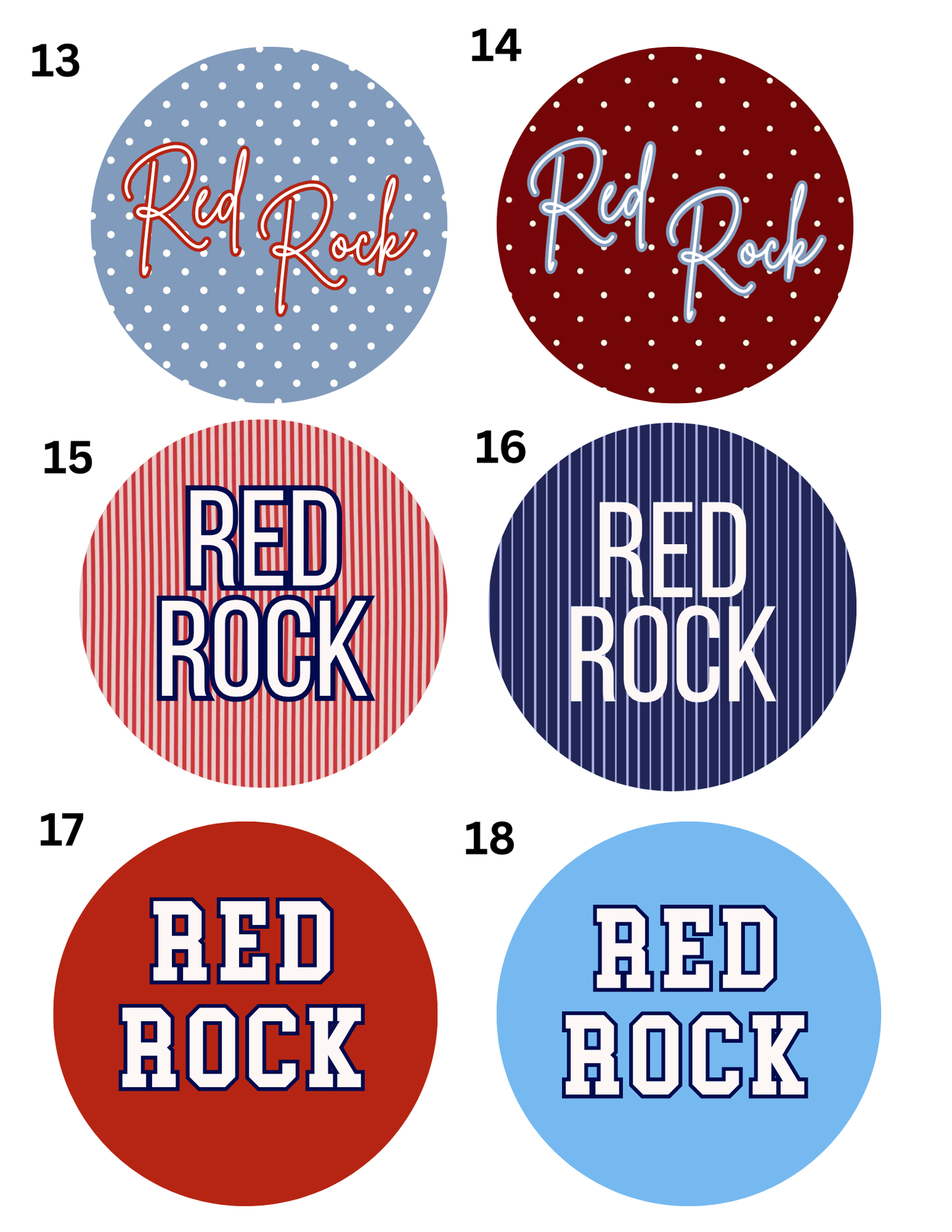 Red Rock Pins